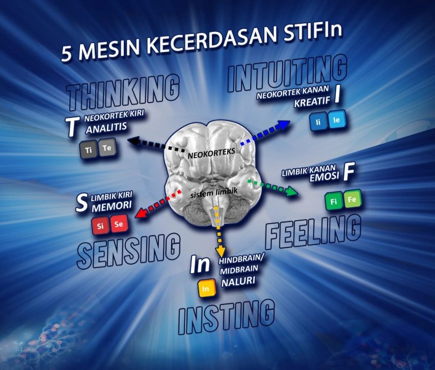 5 Mesin Kecerdasan dan 9 Personaliti Genetik STIFIn